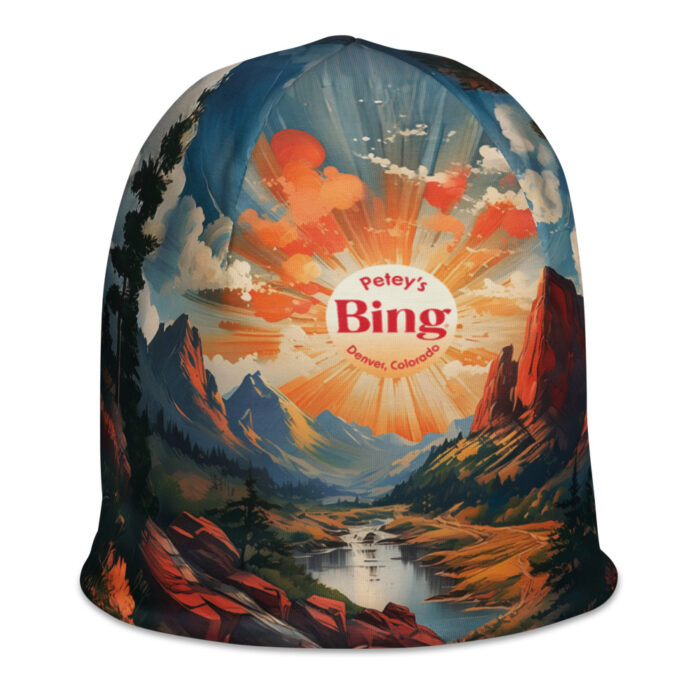 All-Over Print Beanie - Image 2