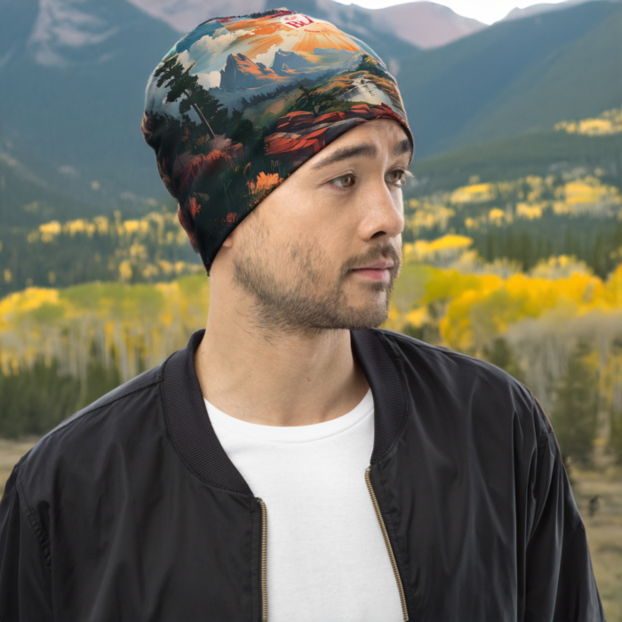 All-Over Print Beanie - Image 6