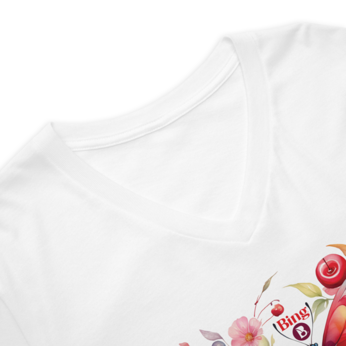 Bing Butterfly Short Sleeve V-Neck T-Shirt - Image 5